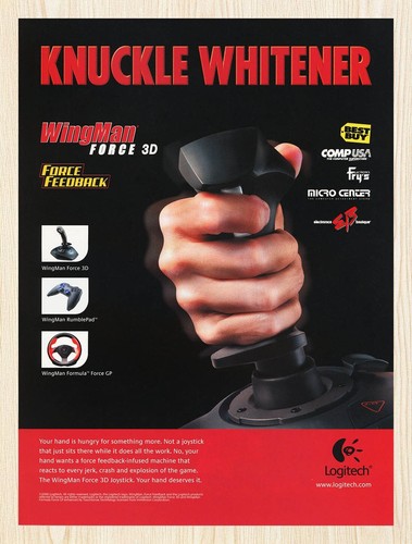 Joystick logitech wingman - 3d,