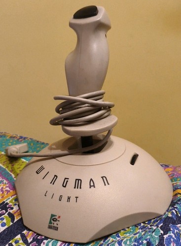 Joystick vintage logitech - joystick,