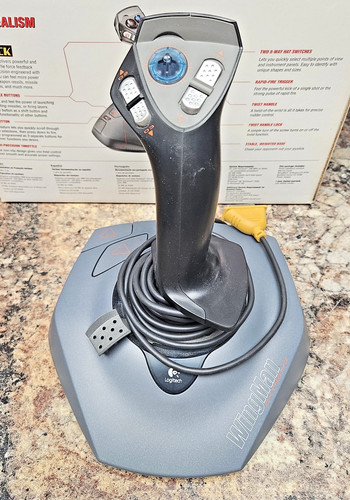 Joystick logitech wingman - joystick,